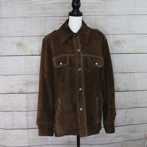 vintage Montgomery ward leather jacket